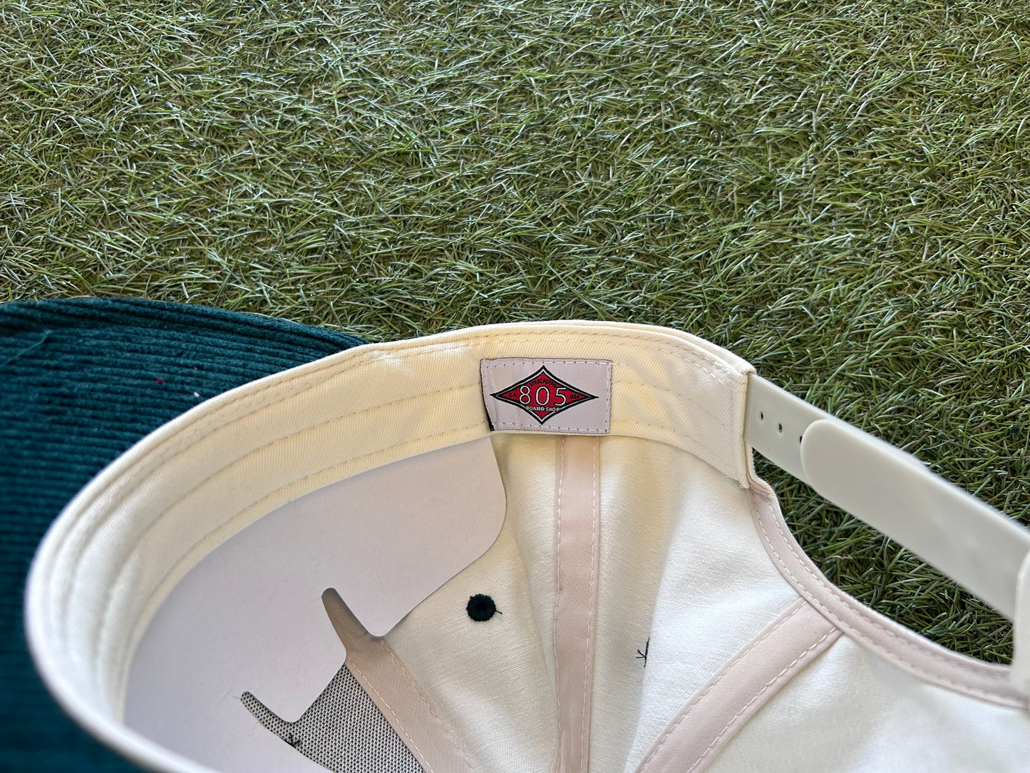 805 Boardshop Semi Cord/Canvas Snapback Hat O/S Forest