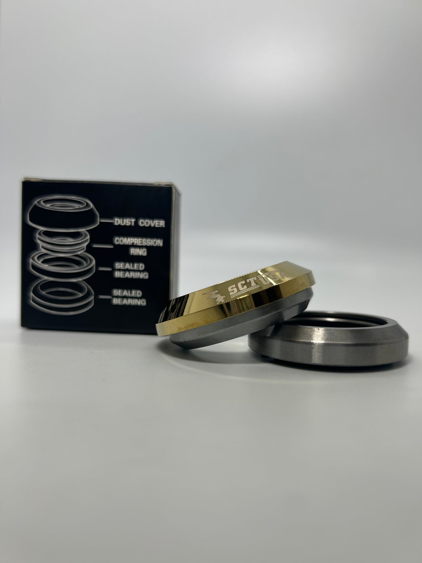 SCT USA Threadless Integrated Headset for Scooters and Bikes