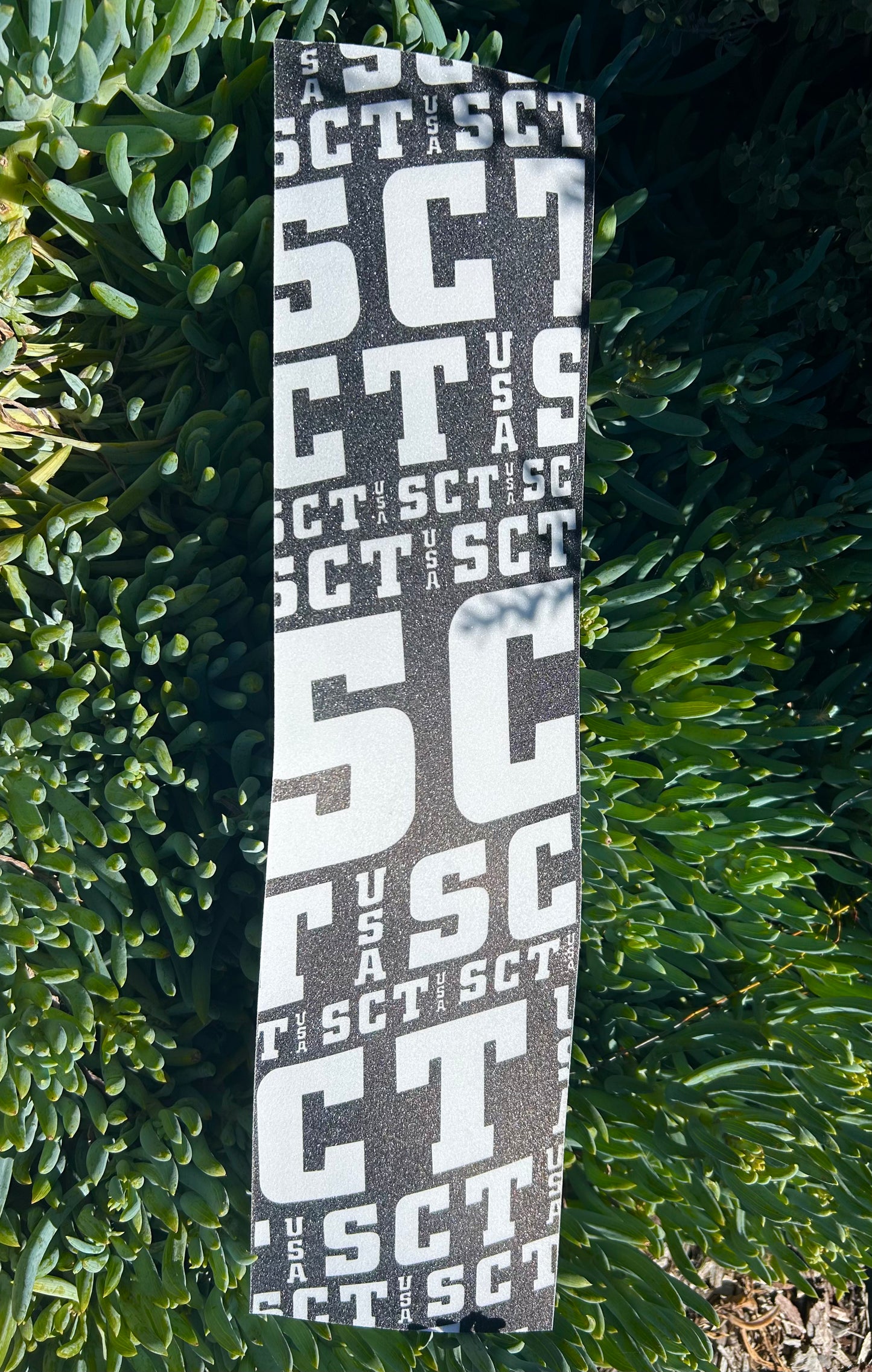 SCT USA Repeat Logo Grip Black/Clear