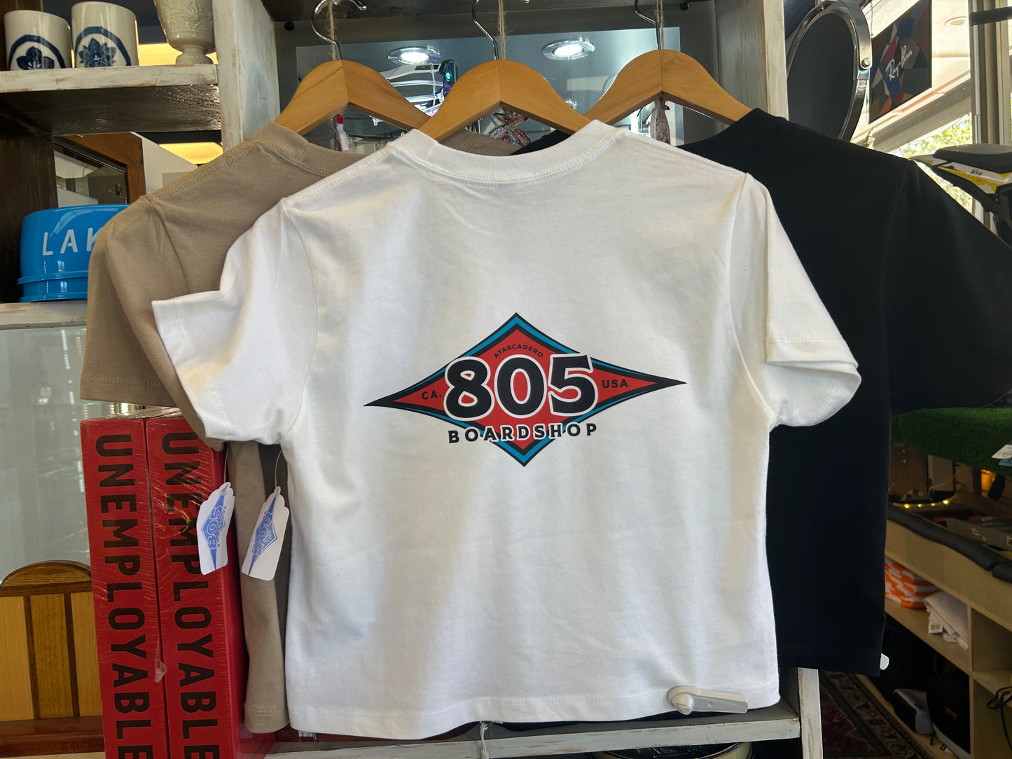 805 Boardshop Flow Women’s Crop Tee