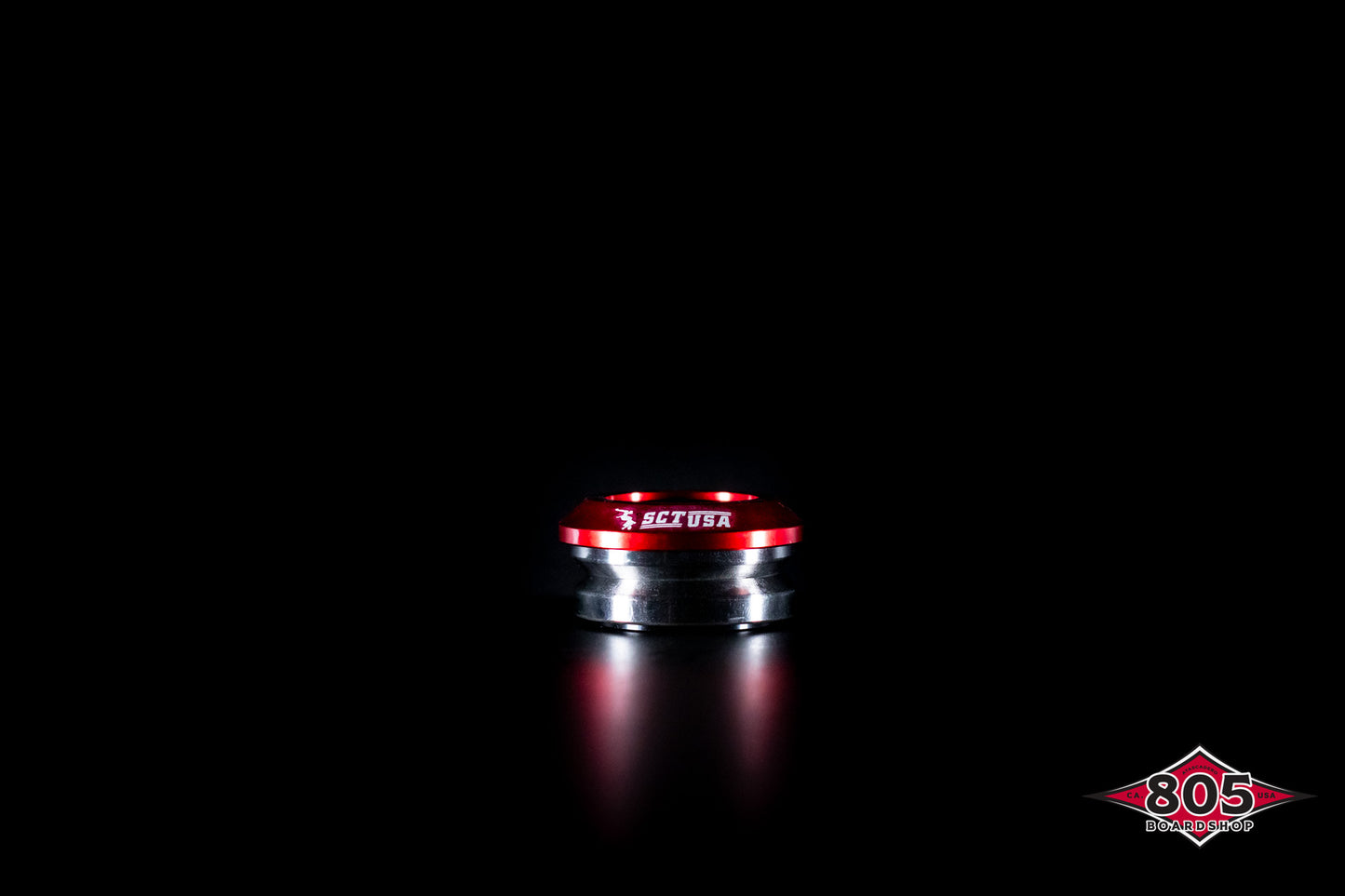 SCT USA Headset Bearing With Dust Cover Red