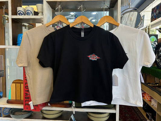 805 Boardshop Flow Women’s Crop Tee