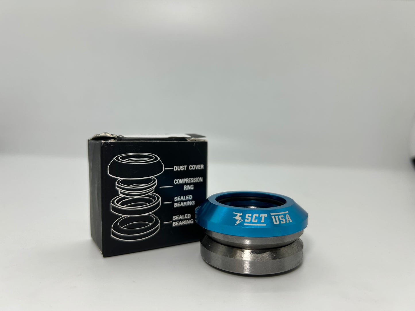 SCT USA Threadless Integrated Headset for Scooters and Bikes