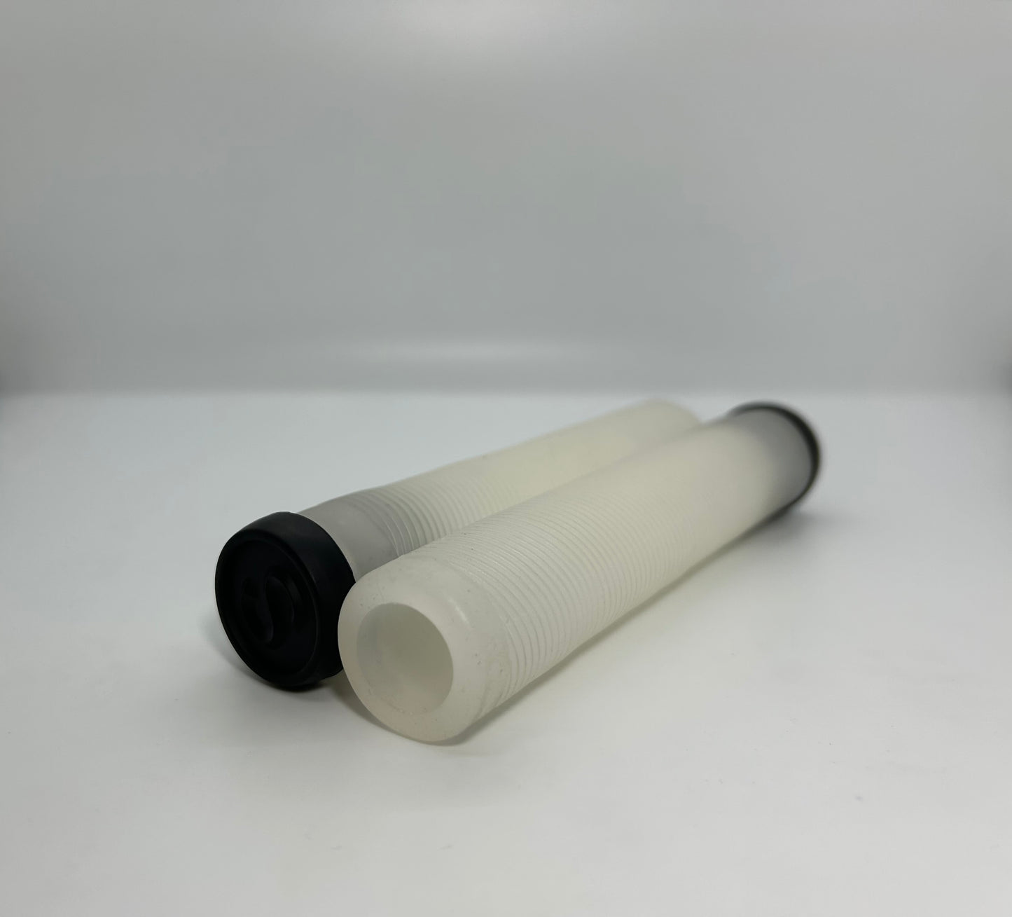 SCT USA Twisted Scooter Bar Grips High Rebound Rubber Bar Ends -Soft 160 mm Long