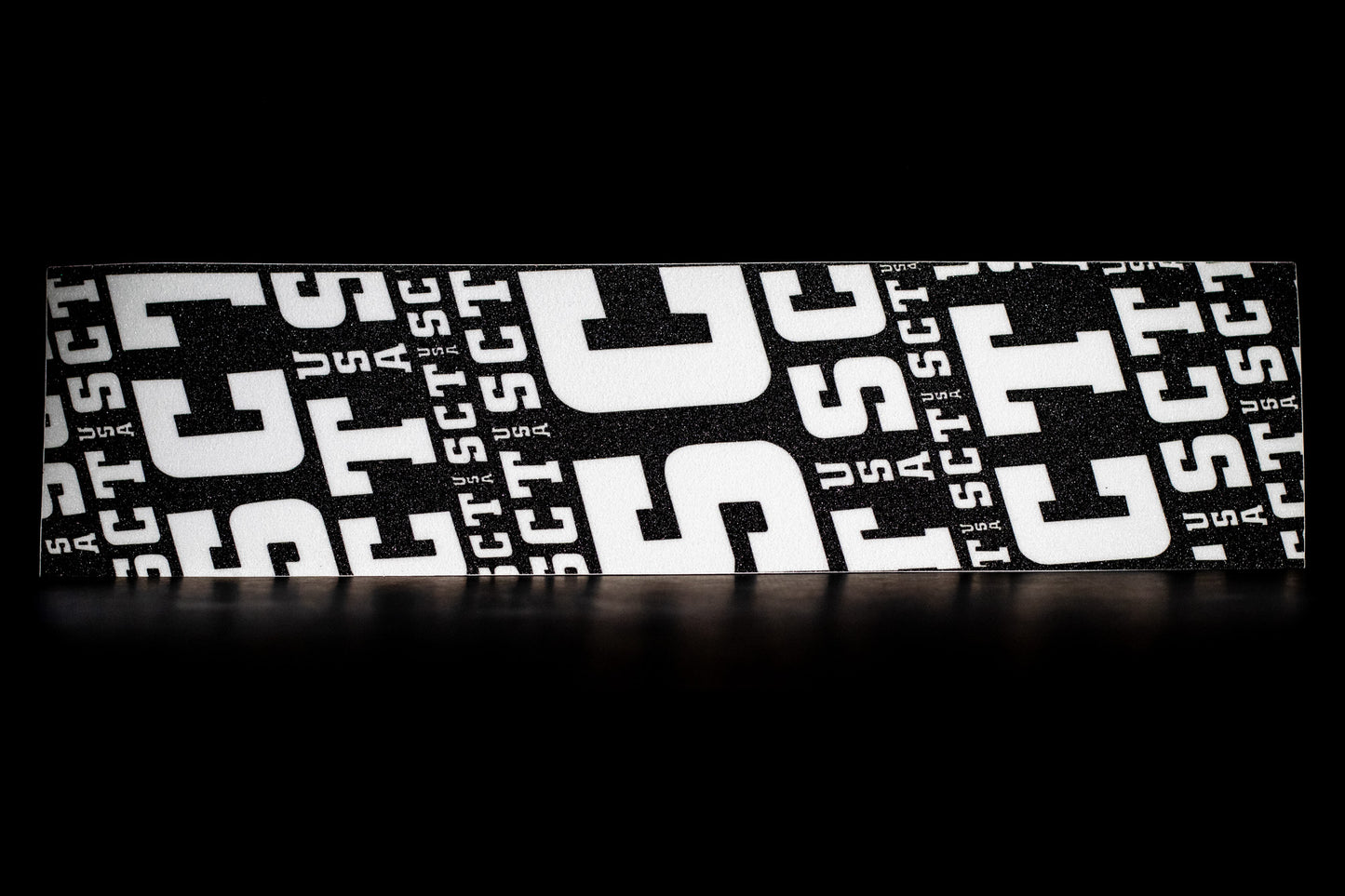 SCT USA Repeat Logo Grip Black/Clear