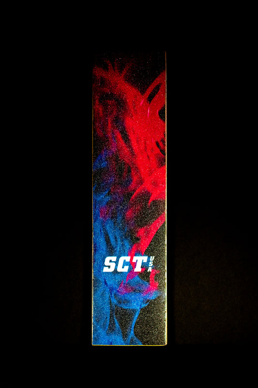 SCT USA Flames Scooter Grip Tape
