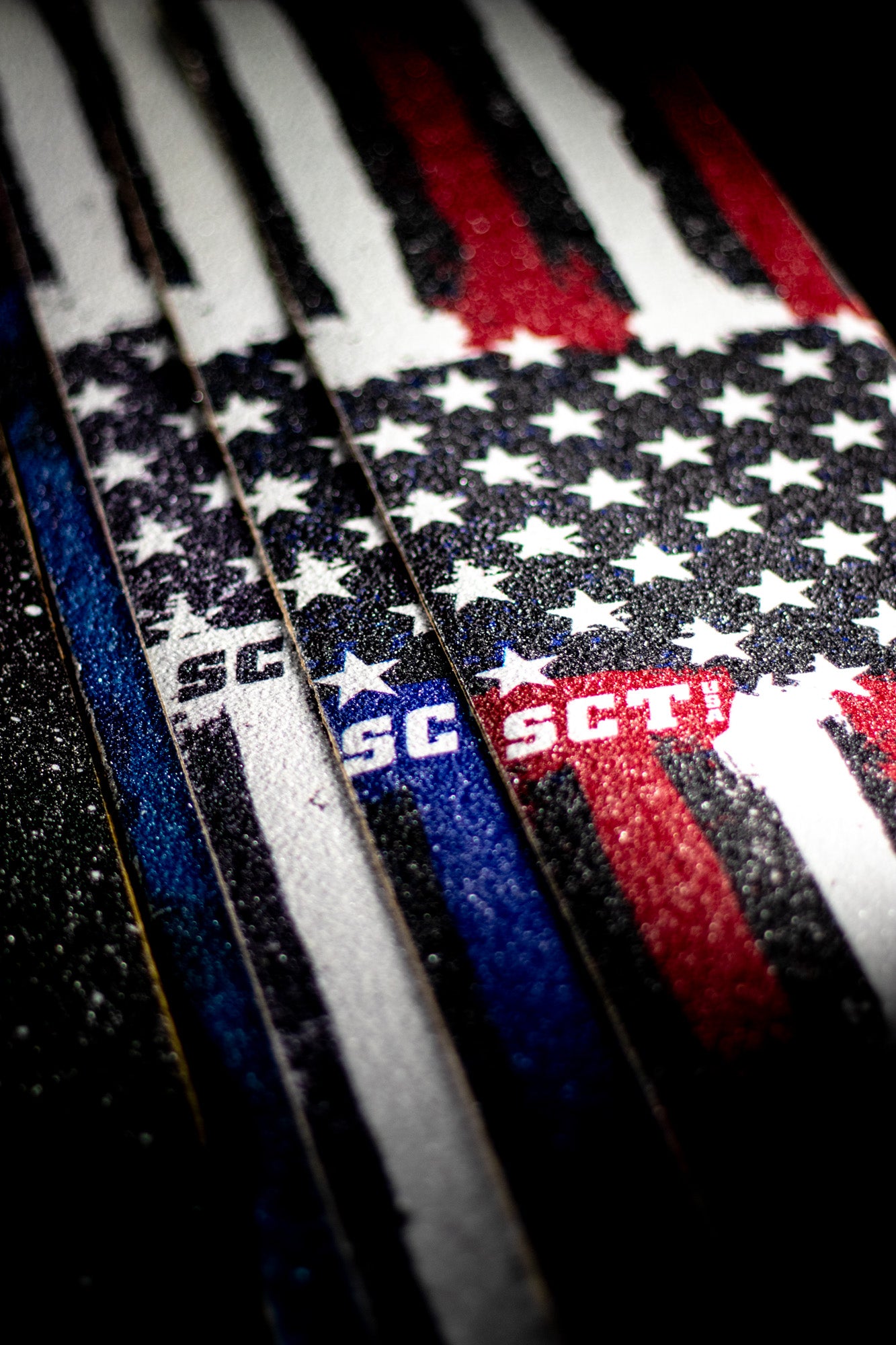SCT USA Flag Color Scooter Grip