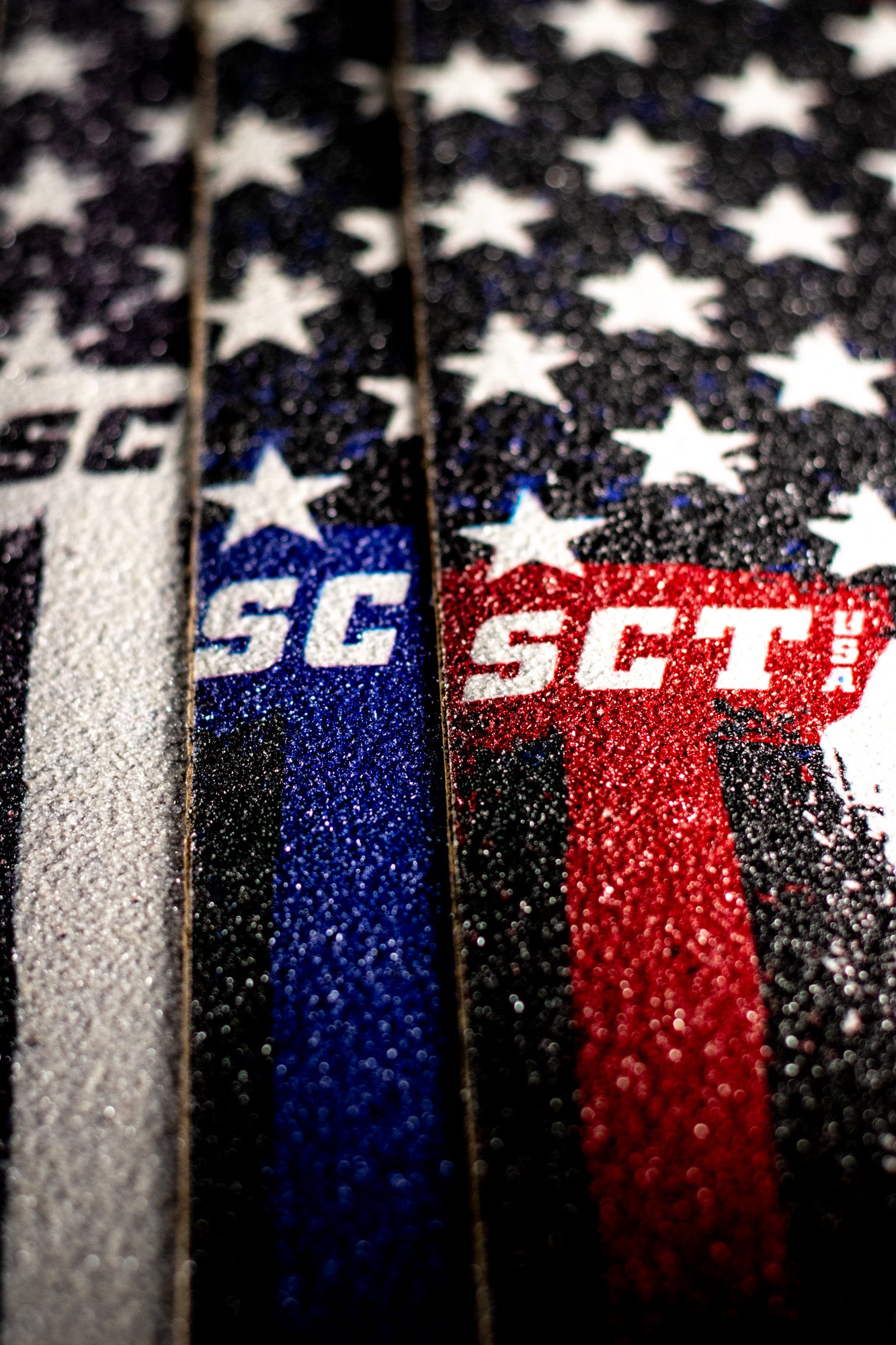 SCT USA Flag Color Scooter Grip