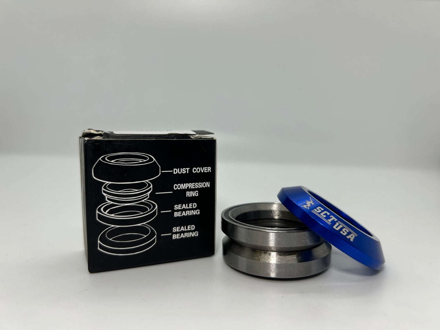 SCT USA Threadless Integrated Headset for Scooters and Bikes