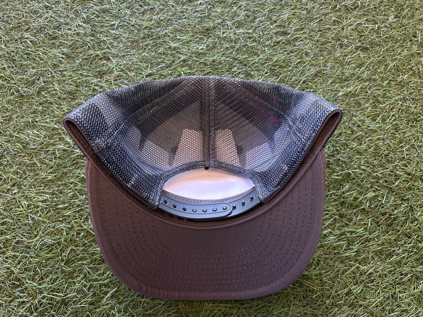 805 Boardshop Print Logo Snapback Hat Grey/Org