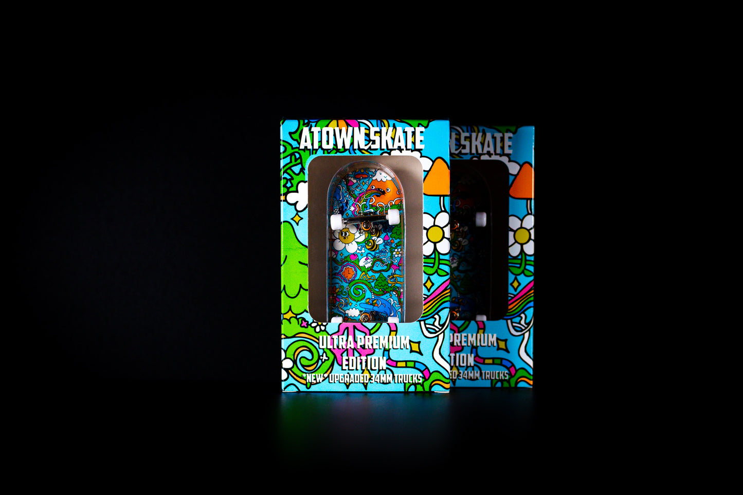 Atown Skate Ultra Premium Edition Fingerboard Trippy