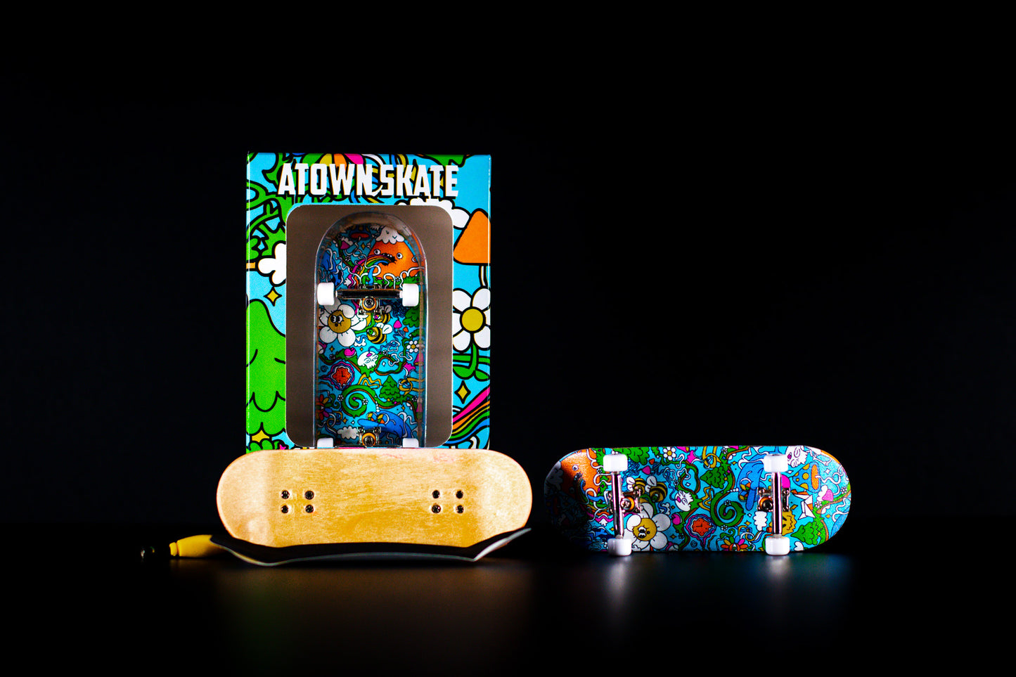 Atown Skate Ultra Premium Edition Fingerboard Trippy