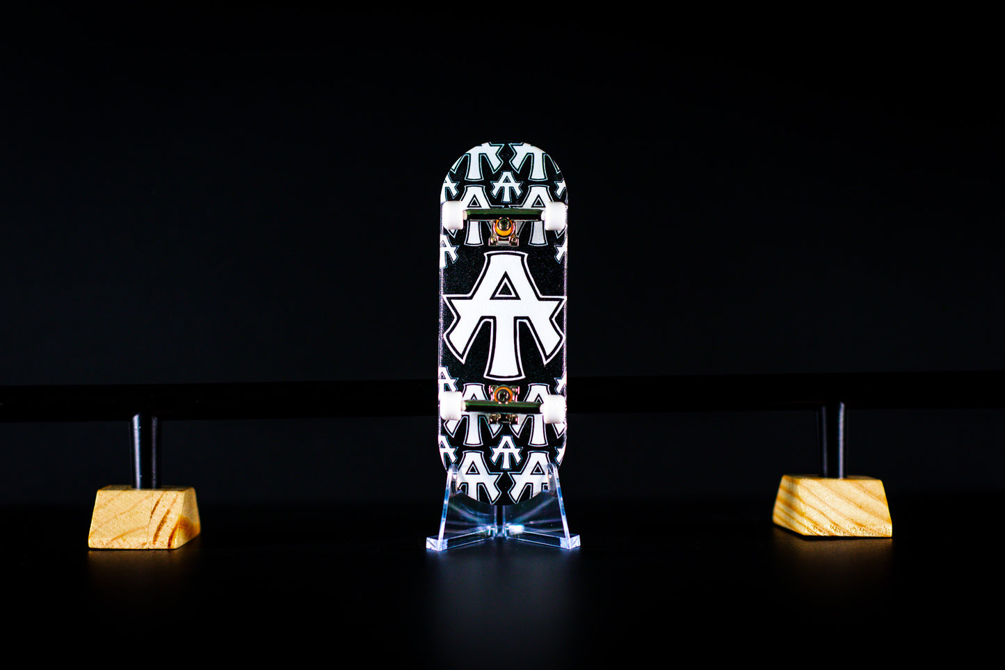 Atown Skate Ultra Premium 34mm Fingerboard - Atown Logo - DECK ONLY