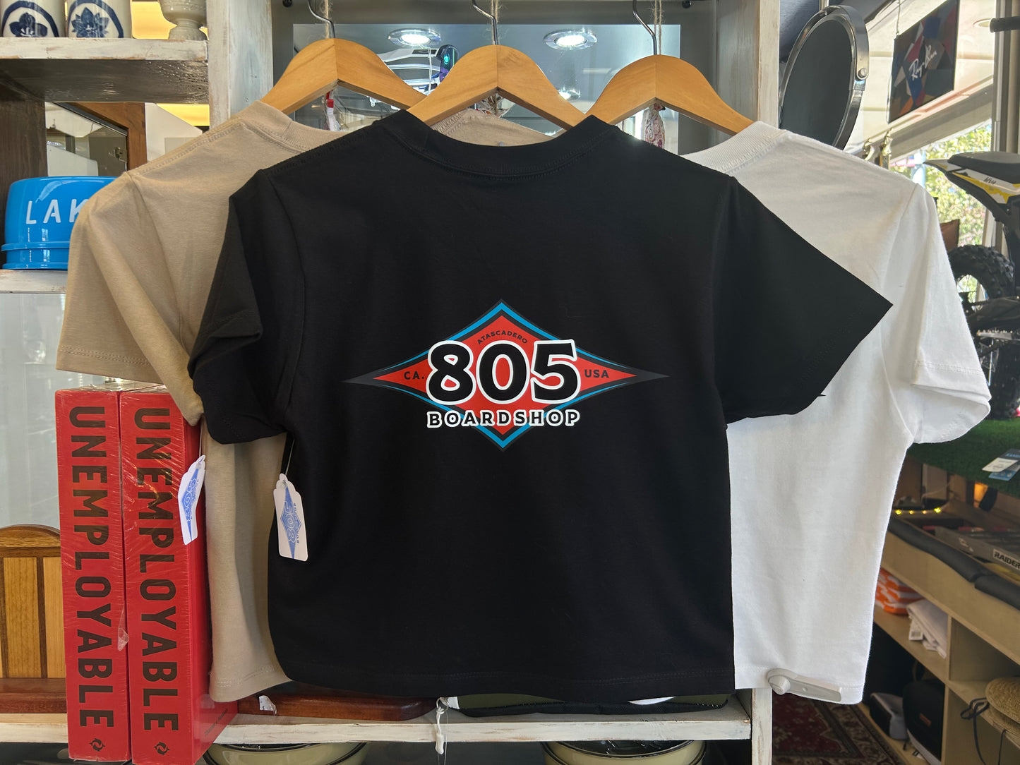 805 Boardshop Flow Women’s Crop Tee
