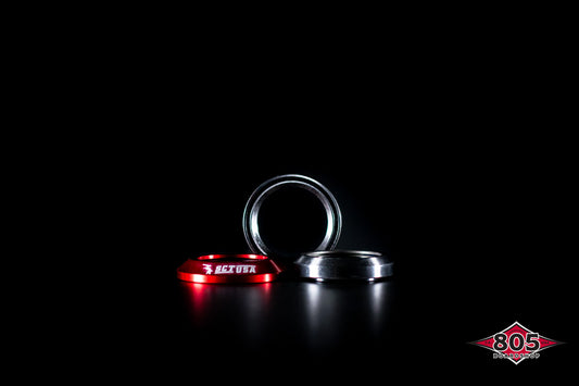 SCT USA Headset Bearing With Dust Cover Red