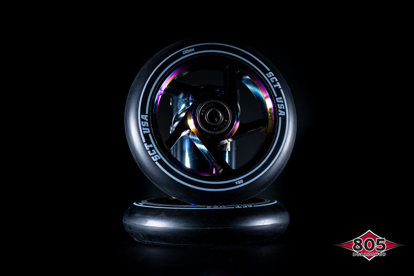 SCT USA Spoked Wheels 110mm