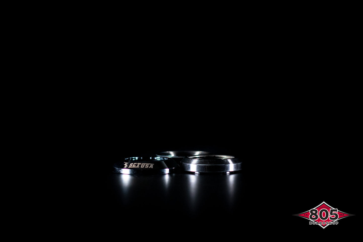 SCT USA Headset Bearing With Dust Cover Chrome