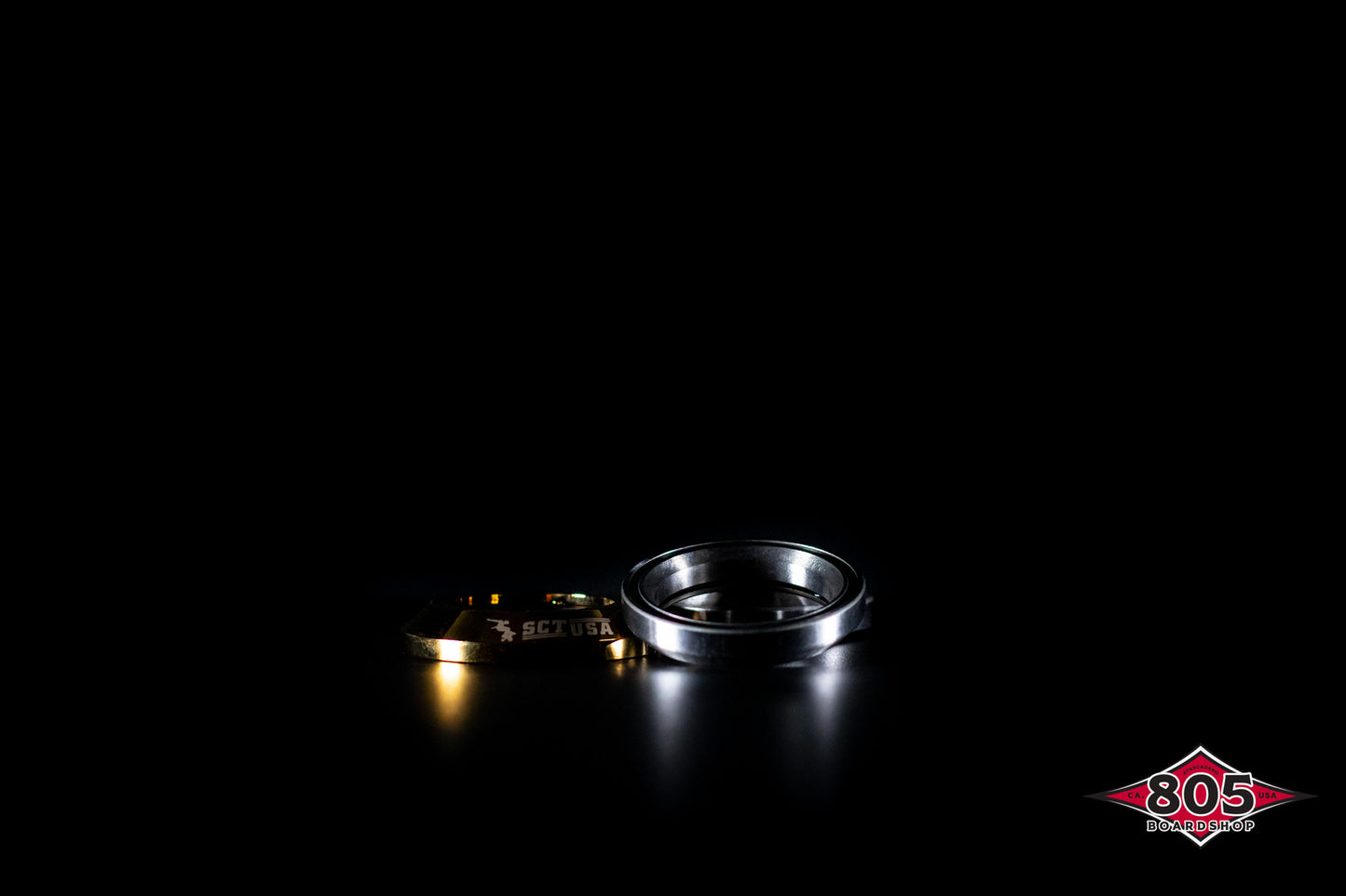 SCT USA Headset Bearing With Dust Cover Gold