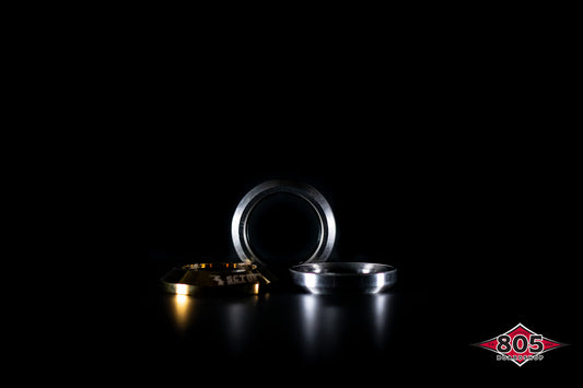 SCT USA Headset Bearing With Dust Cover Gold