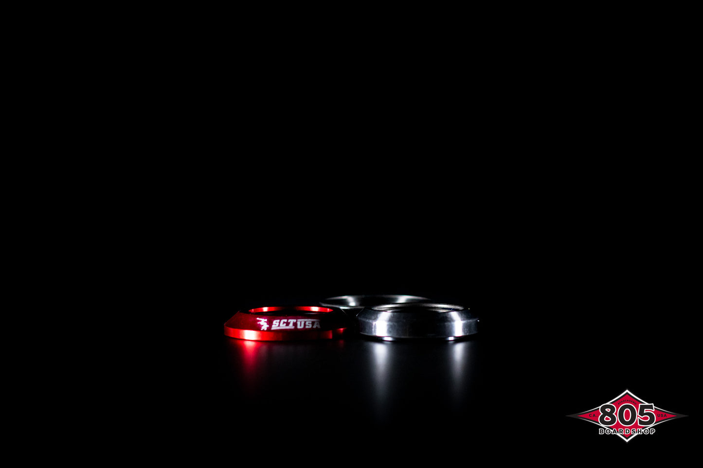 SCT USA Headset Bearing With Dust Cover Red