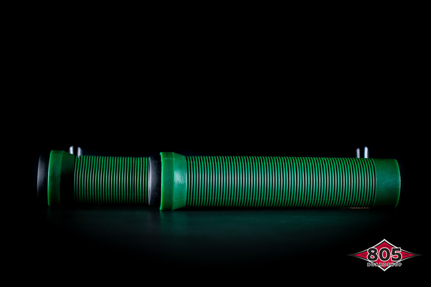 SCT USA Handle Bar Grips with SCT USA High Rebound Rubber Bar Ends Scooters/BMX/Jetski Forest Green