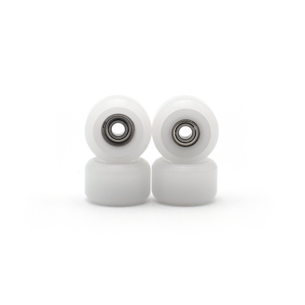 FlatFace Dual Durometer V2 Bearing Wheels - White/White – 805 Boardshop