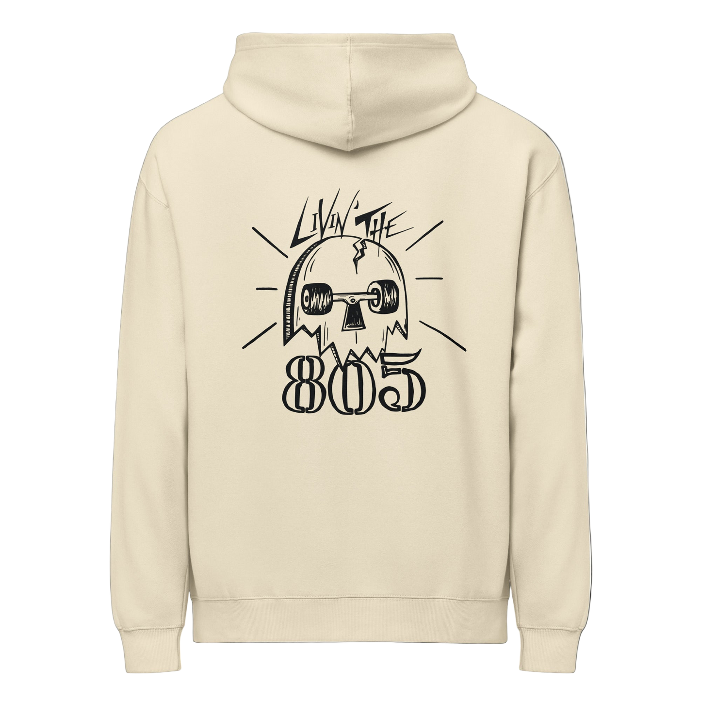 Men’s box hoodie Broken Deck Logo