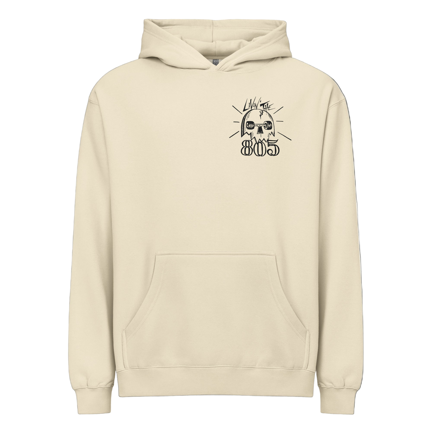 Men’s box hoodie Broken Deck Logo