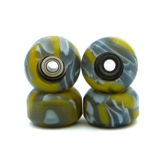 Slushcult Grom Wheels Swirl Yellow